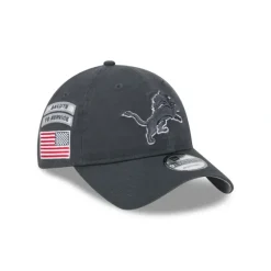 Flash Sale Detroit Lions 2024 Salute to Service 9TWENTY Adjustable Hat - KTGCaps - Baseball caps for various teams, purchased online at a discount Caps