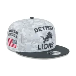 Cheap Detroit Lions 2024 Salute to Service 9FIFTY Snapback Hat - KTGCaps - Baseball caps for various teams, purchased online at a discount Caps