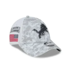 Flash Sale Detroit Lions 2024 Salute to Service 9FORTY StretchSnap Hat - KTGCaps - Baseball caps for various teams, purchased online at a discount Caps