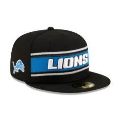Cheap Detroit Lions 2024 Sideline Black 59FIFTY Fitted Hat - KTGCaps - Baseball caps for various teams, purchased online at a discount Caps