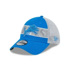 New Detroit Lions Banded 39THIRTY Stretch Fit Hat - KTGCaps - Baseball caps for various teams, purchased online at a discount Caps
