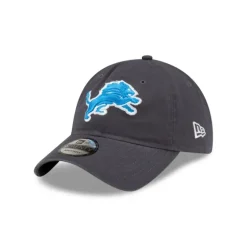 New Detroit Lions NFL Core Classic Graphite 9TWENTY Adjustable - KTGCaps - Baseball caps for various teams, purchased online at a discount Caps