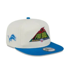 Hot Detroit Lions Pro Bowl Patch Golfer Hat - KTGCaps - Baseball caps for various teams, purchased online at a discount Caps