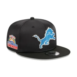 Store Detroit Lions Satin 9FIFTY Snapback Hat - KTGCaps - Baseball caps for various teams, purchased online at a discount Caps