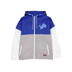 Outlet Detroit Lions Throwback Windbreaker - KTGCaps - Baseball caps for various teams, purchased online at a discount Caps