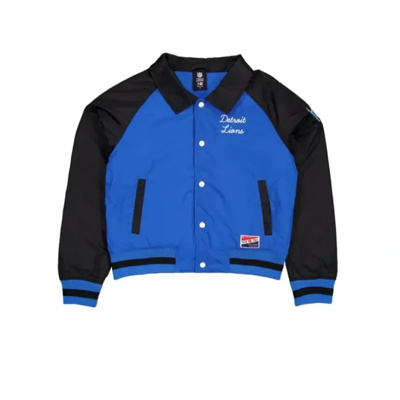 Online Detroit Lions Throwback Womens Jacket - KTGCaps - Baseball caps for various teams, purchased online at a discount Caps