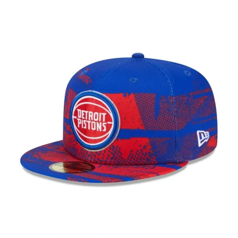 Sale Detroit Pistons 2024 TipOff 59FIFTY Fitted Hat - KTGCaps - Baseball caps for various teams, purchased online at a discount Caps