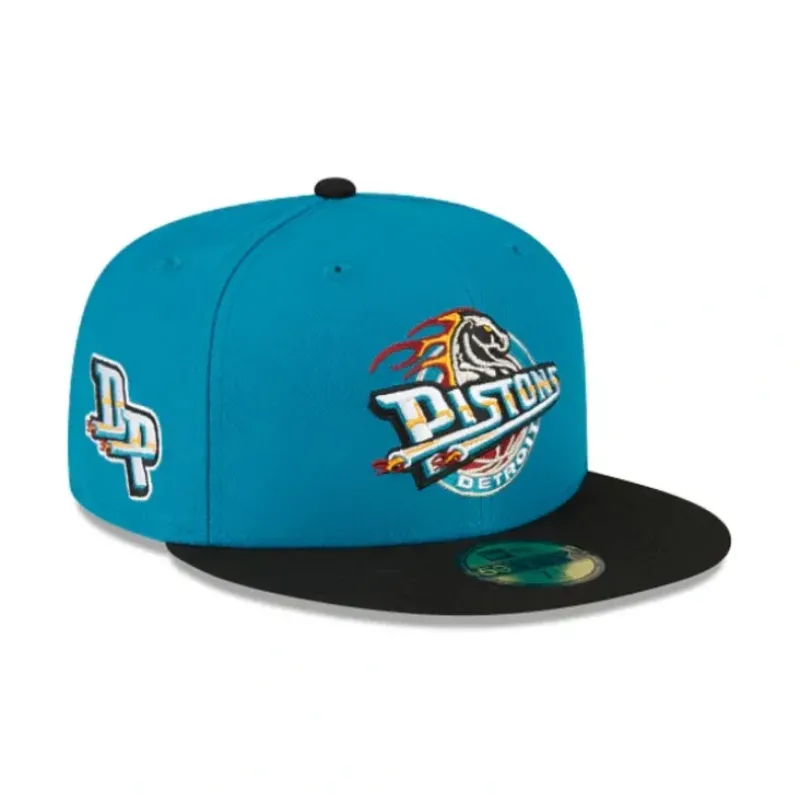 Fashion Detroit Pistons Classic Edition 59FIFTY Fitted Hat - KTGCaps - Baseball caps for various teams, purchased online at a discount Caps
