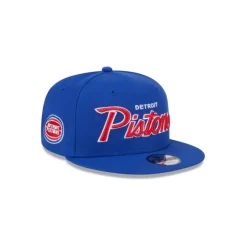 Store Detroit Pistons Script Kids 9FIFTY Snapback Hat - KTGCaps - Baseball caps for various teams, purchased online at a discount Caps