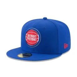 Best Sale Detroit Pistons Team Color 59FIFTY Fitted Hat - KTGCaps - Baseball caps for various teams, purchased online at a discount Caps