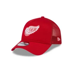 Fashion Detroit Red Wings 9FORTY AFrame Trucker Hat - KTGCaps - Baseball caps for various teams, purchased online at a discount Caps