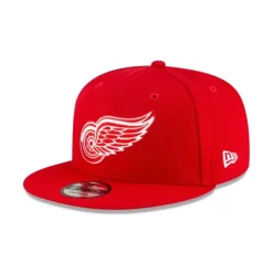 Flash Sale Detroit Red Wings Red 9FIFTY Snapback Hat - KTGCaps - Baseball caps for various teams, purchased online at a discount Caps