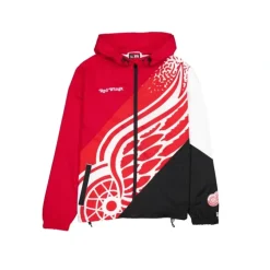 Fashion Detroit Red Wings Sport Classics Color Block Windbreaker - KTGCaps - Baseball caps for various teams, purchased online at a discount Caps