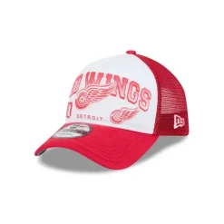 New Detroit Red Wings Sport Classics 9FORTY AFrame Trucker Hat - KTGCaps - Baseball caps for various teams, purchased online at a discount Caps