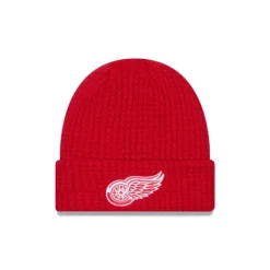 Hot Detroit Red Wings Waffle Knit Beanie - KTGCaps - Baseball caps for various teams, purchased online at a discount Caps