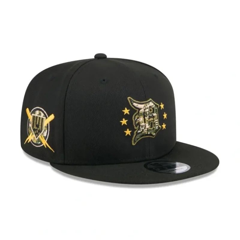 Flash Sale Detroit Tigers Armed Forces Day 2024 9FIFTY Snapback Hat - KTGCaps - Baseball caps for various teams, purchased online at a discount Caps