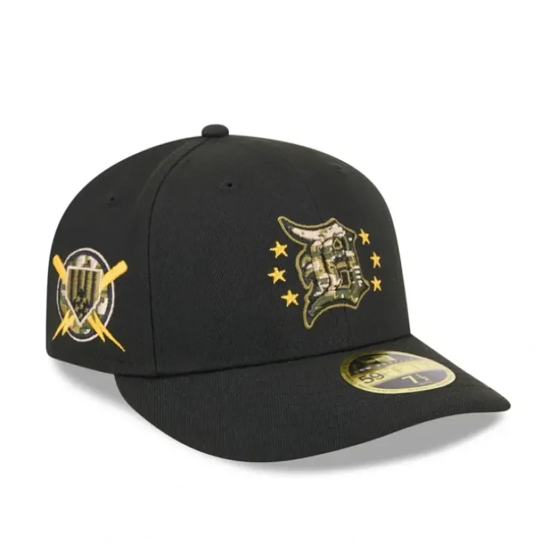 Hot Detroit Tigers Armed Forces Day 2024 Low Profile 59FIFTY Fitted Hat - KTGCaps - Baseball caps for various teams, purchased online at a discount Caps