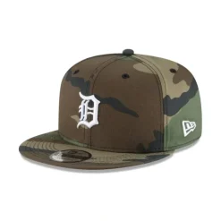Hot Detroit Tigers Basic Camo Alternate 9FIFTY Snapback Hat - KTGCaps - Baseball caps for various teams, purchased online at a discount Caps
