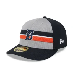 Fashion Detroit Tigers Canvas Crown 59FIFTY Fitted Hat - KTGCaps - Baseball caps for various teams, purchased online at a discount Caps