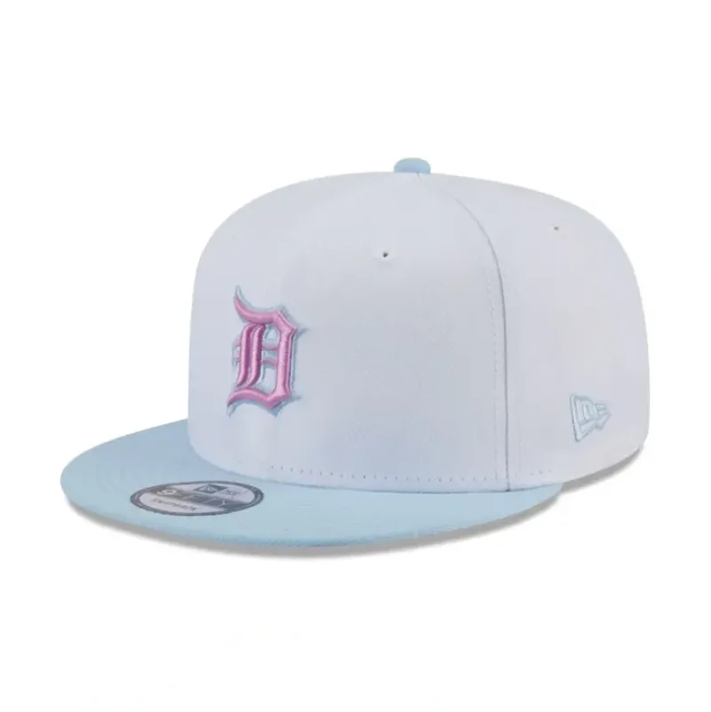 Clearance Detroit Tigers Color Pack White 9FIFTY Snapback Hat - KTGCaps - Baseball caps for various teams, purchased online at a discount Caps