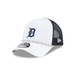 Fashion Detroit Tigers Court Sport 9FORTY AFrame Trucker Hat - KTGCaps - Baseball caps for various teams, purchased online at a discount Caps