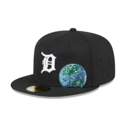 Hot Detroit Tigers Genuine Leather Retro Crown 9FIFTY Strapback Hat - KTGCaps - Baseball caps for various teams, purchased online at a discount Caps