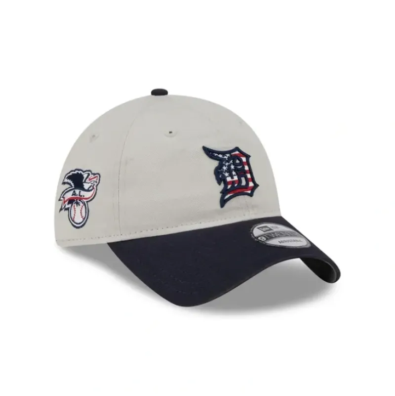 Shop Detroit Tigers Independence Day 2024 9FIFTY Snapback Hat - KTGCaps - Baseball caps for various teams, purchased online at a discount Caps