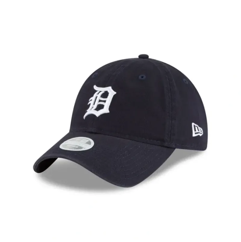 New Detroit Tigers Winter Dog Ear Retro Crown 59FIFTY Fitted Hat - KTGCaps - Baseball caps for various teams, purchased online at a discount Caps