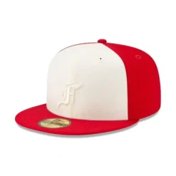 New Essentials By Fear Of God Navy 59FIFTY Fitted Hat - KTGCaps - Baseball caps for various teams, purchased online at a discount Caps