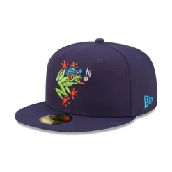 Fashion Eugene Emeralds Wheat 59FIFTY Fitted Hat - KTGCaps - Baseball caps for various teams, purchased online at a discount Caps