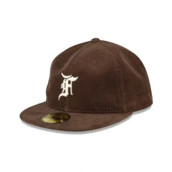 Outlet Fear of God Essentials Corduroy Navy 59FIFTY Fitted Hat - KTGCaps - Baseball caps for various teams, purchased online at a discount Caps