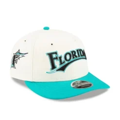 Clearance FELT X Miami Marlins Low Profile 9FIFTY Snapback Hat - KTGCaps - Baseball caps for various teams, purchased online at a discount Caps