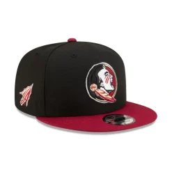 Best Florida State Seminoles Basic Black 9SEVENTY StretchSnap Hat - KTGCaps - Baseball caps for various teams, purchased online at a discount Caps