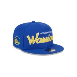 Best Golden State Warriors Script Kids 9FIFTY Snapback Hat - KTGCaps - Baseball caps for various teams, purchased online at a discount Caps