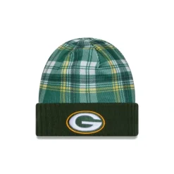 Discount Green Bay Packers 2024 Cold Weather Statement Knit Beanie - KTGCaps - Baseball caps for various teams, purchased online at a discount Caps