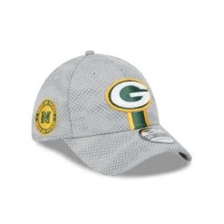 New Green Bay Packers 2024 Sideline Gray 39THIRTY Stretch Fit Hat - KTGCaps - Baseball caps for various teams, purchased online at a discount Caps