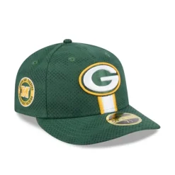 Clearance Green Bay Packers 2024 Sideline Low Profile 59FIFTY Fitted Hat - KTGCaps - Baseball caps for various teams, purchased online at a discount Caps
