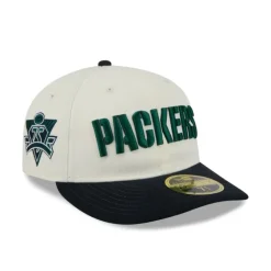 Outlet Green Bay Packers Forest Visor Retro Crown 59FIFTY Fitted Hat - KTGCaps - Baseball caps for various teams, purchased online at a discount Caps