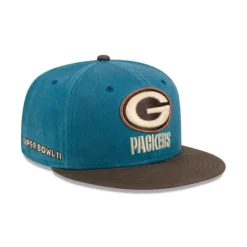 Hot Green Bay Packers Indigo 59FIFTY Fitted Hat - KTGCaps - Baseball caps for various teams, purchased online at a discount Caps