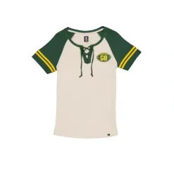 Fashion Green Bay Packers 3rd Down Historic Womens TShirt - KTGCaps - Baseball caps for various teams, purchased online at a discount Caps