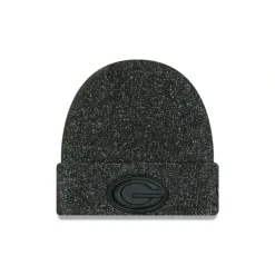 Fashion Green Bay Packers Reflective Black Knit Beanie - KTGCaps - Baseball caps for various teams, purchased online at a discount Caps