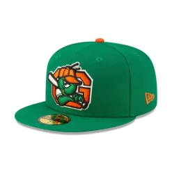 Discount Greensboro Grasshoppers Authentic Collection 59FIFTY Fitted Hat - KTGCaps - Baseball caps for various teams, purchased online at a discount Caps