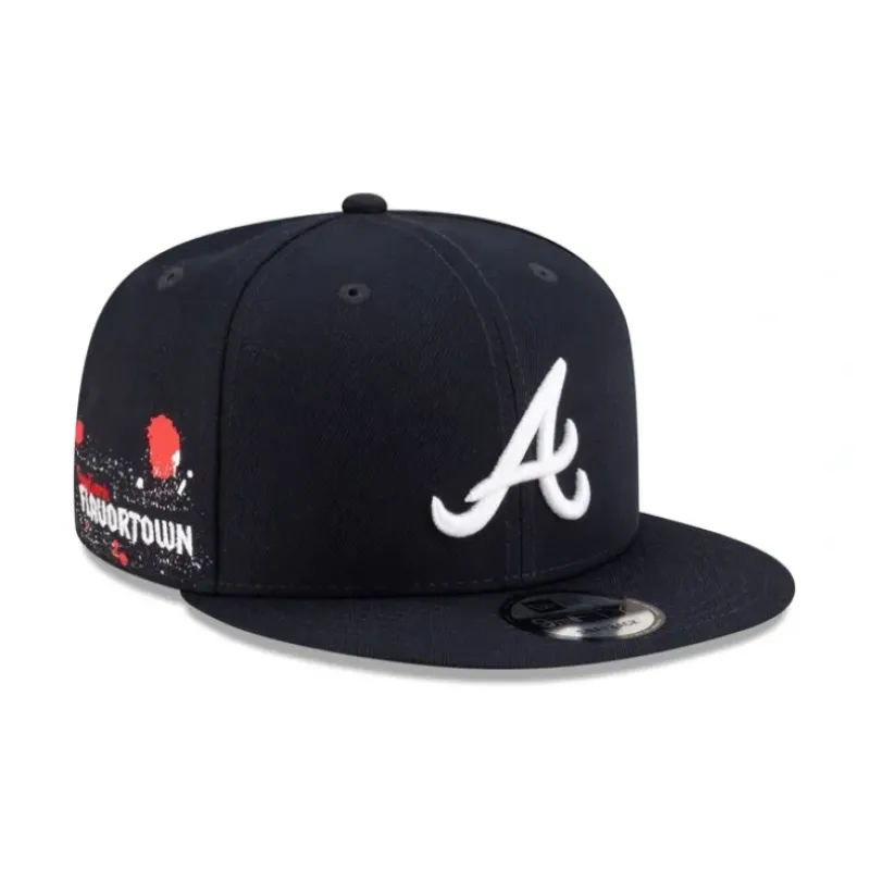 Fashion Guy Fieri Flavortown X Atlanta Braves 9FIFTY Snapback Hat - KTGCaps - Baseball caps for various teams, purchased online at a discount Caps