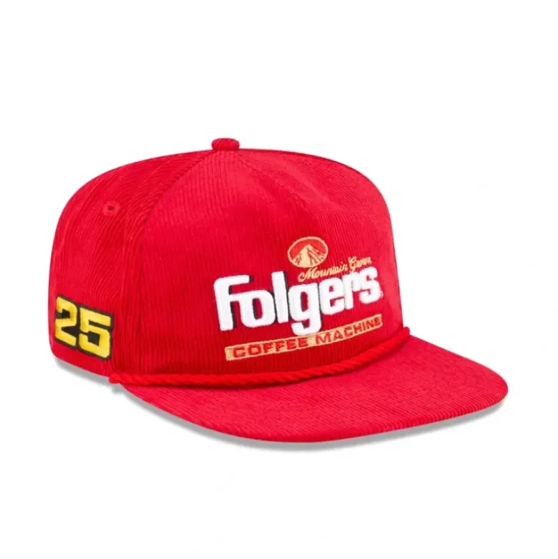 Outlet Hendrick Motorsports Tim Richmond 25 Folgers Golfer Hat - KTGCaps - Baseball caps for various teams, purchased online at a discount Caps