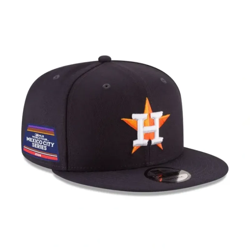 Shop Houston Astros 2024 MLB World Tour Mexico City Series 9FIFTY Snapback - KTGCaps - Baseball caps for various teams, purchased online at a discount Caps