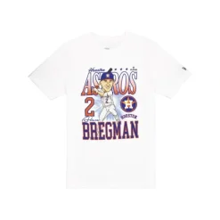 Flash Sale Houston Astros Alex Bregman Caricature TShirt - KTGCaps - Baseball caps for various teams, purchased online at a discount Caps