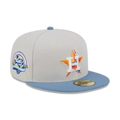 Hot Houston Astros Color Brush 59FIFTY Fitted Hat - KTGCaps - Baseball caps for various teams, purchased online at a discount Caps