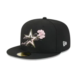 Flash Sale Houston Astros Dotted Floral 59FIFTY Fitted Hat - KTGCaps - Baseball caps for various teams, purchased online at a discount Caps