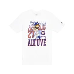 New Houston Astros José Altuve Caricature TShirt - KTGCaps - Baseball caps for various teams, purchased online at a discount Caps