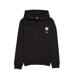 New Houston Astros Logo Essentials Black Hoodie - KTGCaps - Baseball caps for various teams, purchased online at a discount Caps